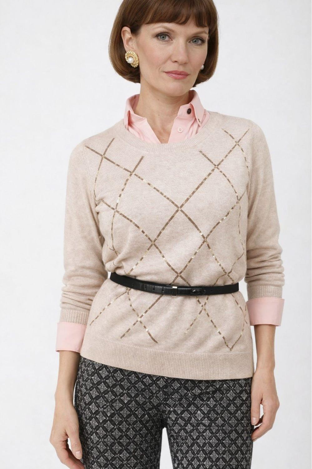 The Mayfair Argyle Sweater