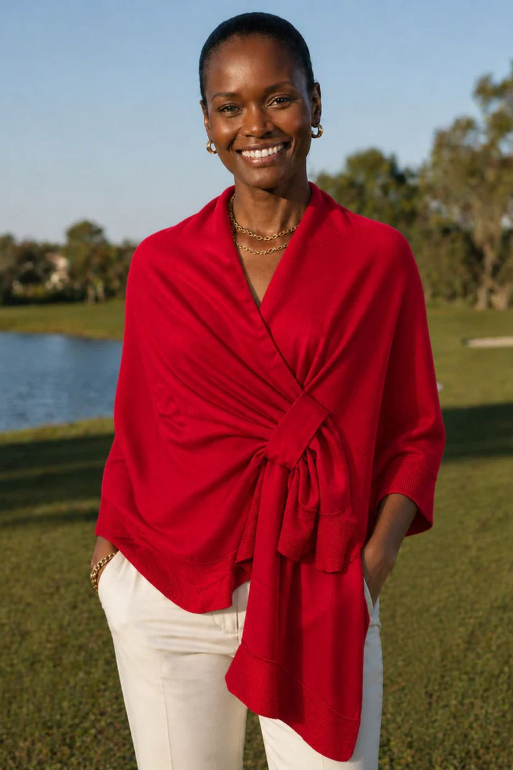 The Sunday Ruffle Wrap