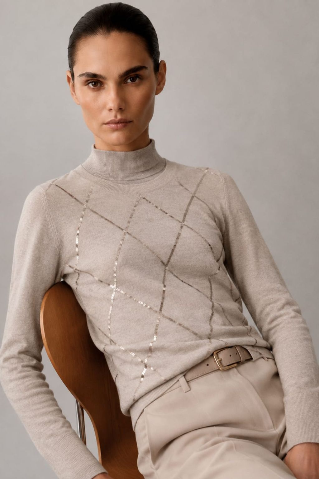 The Mayfair Argyle Sweater