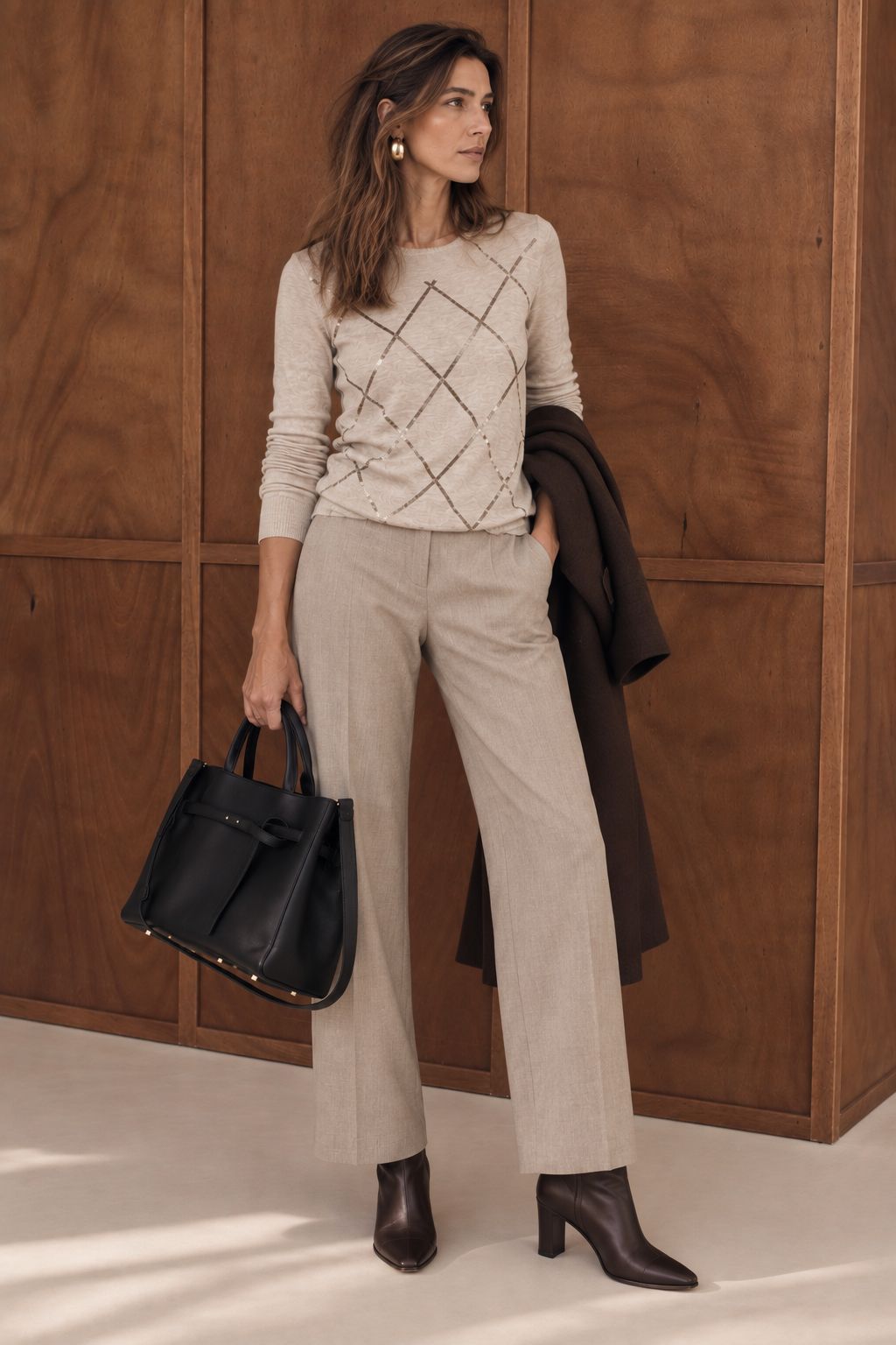 The Mayfair Argyle Sweater